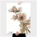 Picture of Linen Daisies _GroupedProduct_Rectangle_Portrait_Canvas_