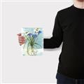 Picture of Street Flower In Bottle Water _GroupedProduct_Rectangle_Portrait_Canvas_
