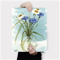 Picture of Street Flower In Bottle Water _GroupedProduct_Rectangle_Portrait_Canvas_