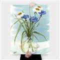 Picture of Street Flower In Bottle Water _GroupedProduct_Rectangle_Portrait_Canvas_
