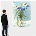 Picture of Street Flower In Bottle Water _GroupedProduct_Rectangle_Portrait_Canvas_