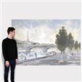 Picture of View In France _GroupedProduct_Rectangle_Landscape_Canvas_