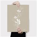 Picture of Neutral Plant V _GroupedProduct_Rectangle_Portrait_Canvas_