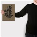 Picture of Silhouette Leaves _GroupedProduct_Rectangle_Portrait_Canvas_