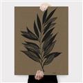 Picture of Silhouette Leaves _GroupedProduct_Rectangle_Portrait_Canvas_