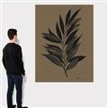 Picture of Silhouette Leaves _GroupedProduct_Rectangle_Portrait_Canvas_