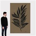 Picture of Silhouette Leaves _GroupedProduct_Rectangle_Portrait_Canvas_