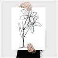 Picture of Single Flower III _GroupedProduct_Rectangle_Portrait_Canvas_