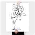 Picture of Single Flower III _GroupedProduct_Rectangle_Portrait_Canvas_