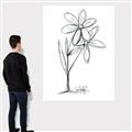 Picture of Single Flower III _GroupedProduct_Rectangle_Portrait_Canvas_