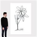Picture of Single Flower III _GroupedProduct_Rectangle_Portrait_Canvas_