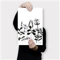 Picture of Silhouette Leaves I  _GroupedProduct_Rectangle_Portrait_Canvas_