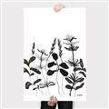 Picture of Silhouette Leaves I  _GroupedProduct_Rectangle_Portrait_Canvas_