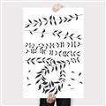 Picture of Silhouette Leaves III _GroupedProduct_Rectangle_Portrait_Canvas_