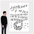 Picture of Silhouette Leaves III _GroupedProduct_Rectangle_Portrait_Canvas_