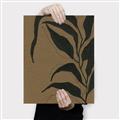 Picture of Silhouette Corn Leaves _GroupedProduct_Rectangle_Portrait_Canvas_