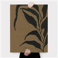 Picture of Silhouette Corn Leaves _GroupedProduct_Rectangle_Portrait_Canvas_
