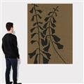 Picture of  Silhouette Bell Flowers _GroupedProduct_Rectangle_Portrait_Canvas_