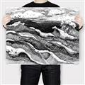 Picture of Seascape Sketch _GroupedProduct_Rectangle_Landscape_Canvas_