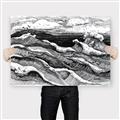 Picture of Seascape Sketch _GroupedProduct_Rectangle_Landscape_Canvas_
