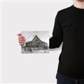 Picture of Gray Wooden Barn _GroupedProduct_Rectangle_Landscape_Canvas_
