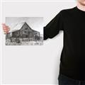 Picture of Gray Wooden Barn _GroupedProduct_Rectangle_Landscape_Canvas_