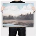 Picture of Misty Late Afternoon _GroupedProduct_Rectangle_Landscape_Canvas_
