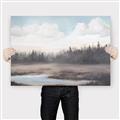 Picture of Misty Late Afternoon _GroupedProduct_Rectangle_Landscape_Canvas_