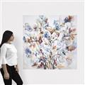 Picture of Coloured Flower _GroupedProduct_Square_Canvas_