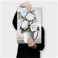 Picture of White Carnation _GroupedProduct_Rectangle_Portrait_Canvas_