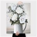 Picture of White Carnation _GroupedProduct_Rectangle_Portrait_Canvas_