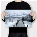 Picture of Winter Dock _GroupedProduct_Rectangle_Landscape_Photography _GroupedProduct_Rectangle_Landscape_Canvas_