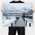 Picture of Winter Dock _GroupedProduct_Rectangle_Landscape_Photography _GroupedProduct_Rectangle_Landscape_Canvas_