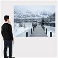 Picture of Winter Dock _GroupedProduct_Rectangle_Landscape_Photography _GroupedProduct_Rectangle_Landscape_Canvas_