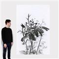 Picture of Black Daisy I _GroupedProduct_Rectangle_Portrait_Canvas_