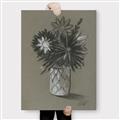 Picture of Charcoal Flower Drawing II _GroupedProduct_Rectangle_Portrait_Canvas_