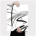 Picture of Black & Silver Lines _GroupedProduct_Rectangle_Portrait_Canvas_