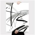 Picture of Black & Silver Lines _GroupedProduct_Rectangle_Portrait_Canvas_