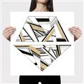 Picture of Diagonal Shape II _GroupedProduct_Square_Canvas_