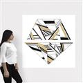 Picture of Diagonal Shape II _GroupedProduct_Square_Canvas_