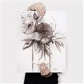 Picture of September Bloom I _GroupedProduct_Rectangle_Portrait_Canvas_