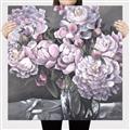 Picture of Big Pink Flower  _GroupedProduct_Square_Canvas_