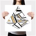 Picture of Diagonal Shape I  _GroupedProduct_Square_Canvas_