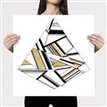 Picture of Diagonal Shape I  _GroupedProduct_Square_Canvas_