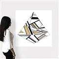 Picture of Diagonal Shape I  _GroupedProduct_Square_Canvas_