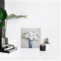 Picture of Flower in blue jar _GroupedProduct_Square_Canvas_