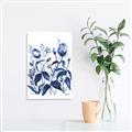 Picture of Blue Flower III _GroupedProduct_Rectangle_Portrait_Canvas_