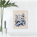 Picture of Blue Flower IV _GroupedProduct_Rectangle_Portrait_Canvas_