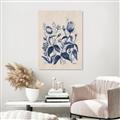 Picture of Blue Flower IV _GroupedProduct_Rectangle_Portrait_Canvas_