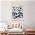 Picture of Blue Flower IV _GroupedProduct_Rectangle_Portrait_Canvas_